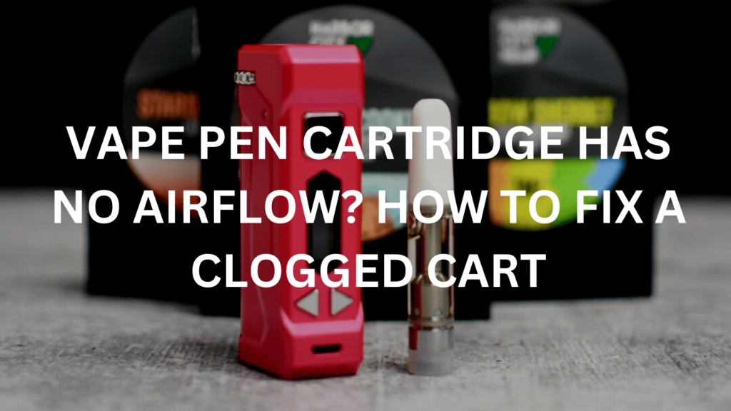 How to Know If Your Cart Is Clogged